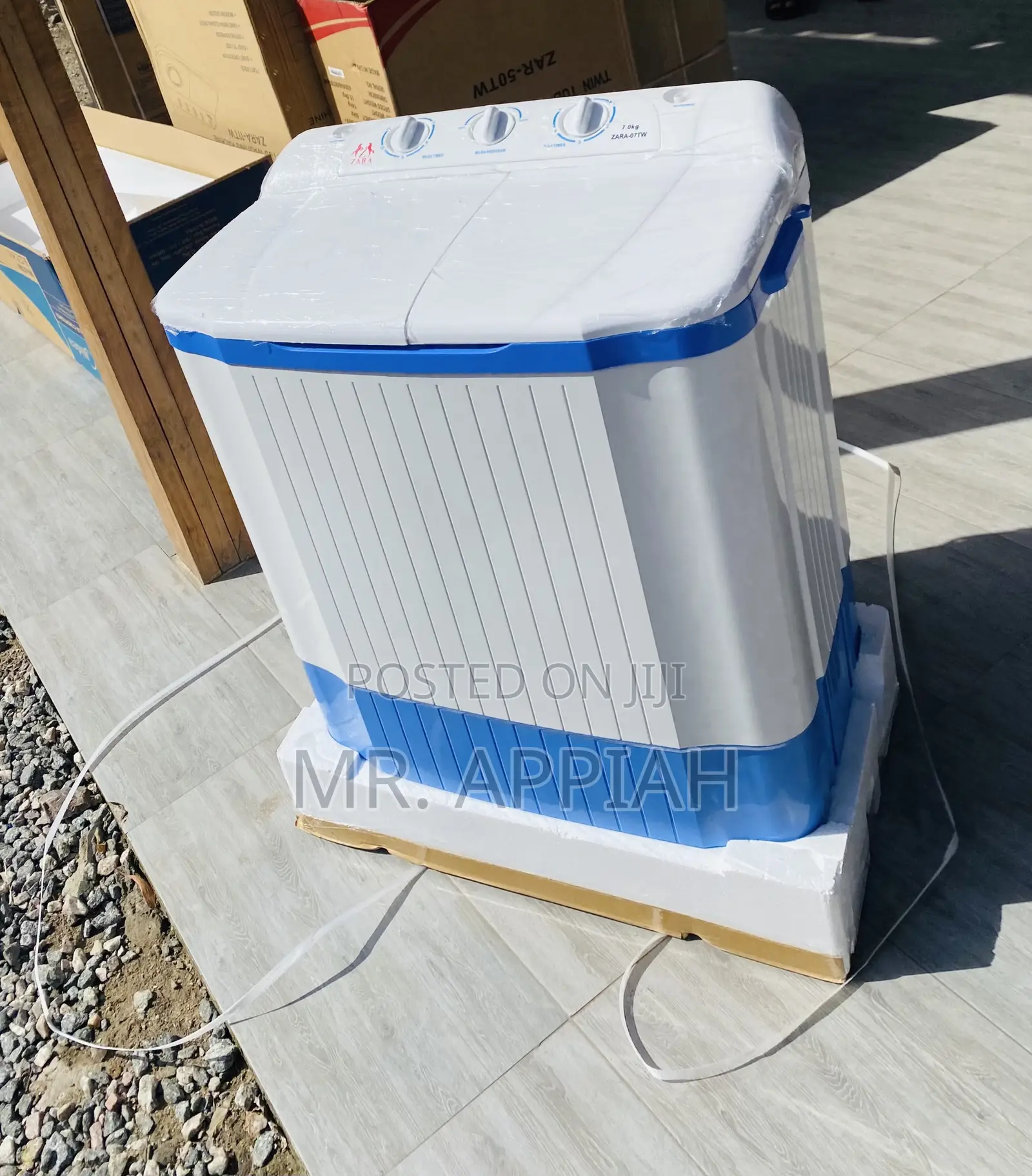 Shop Original Zara 7kg Top Load Washing Machine.