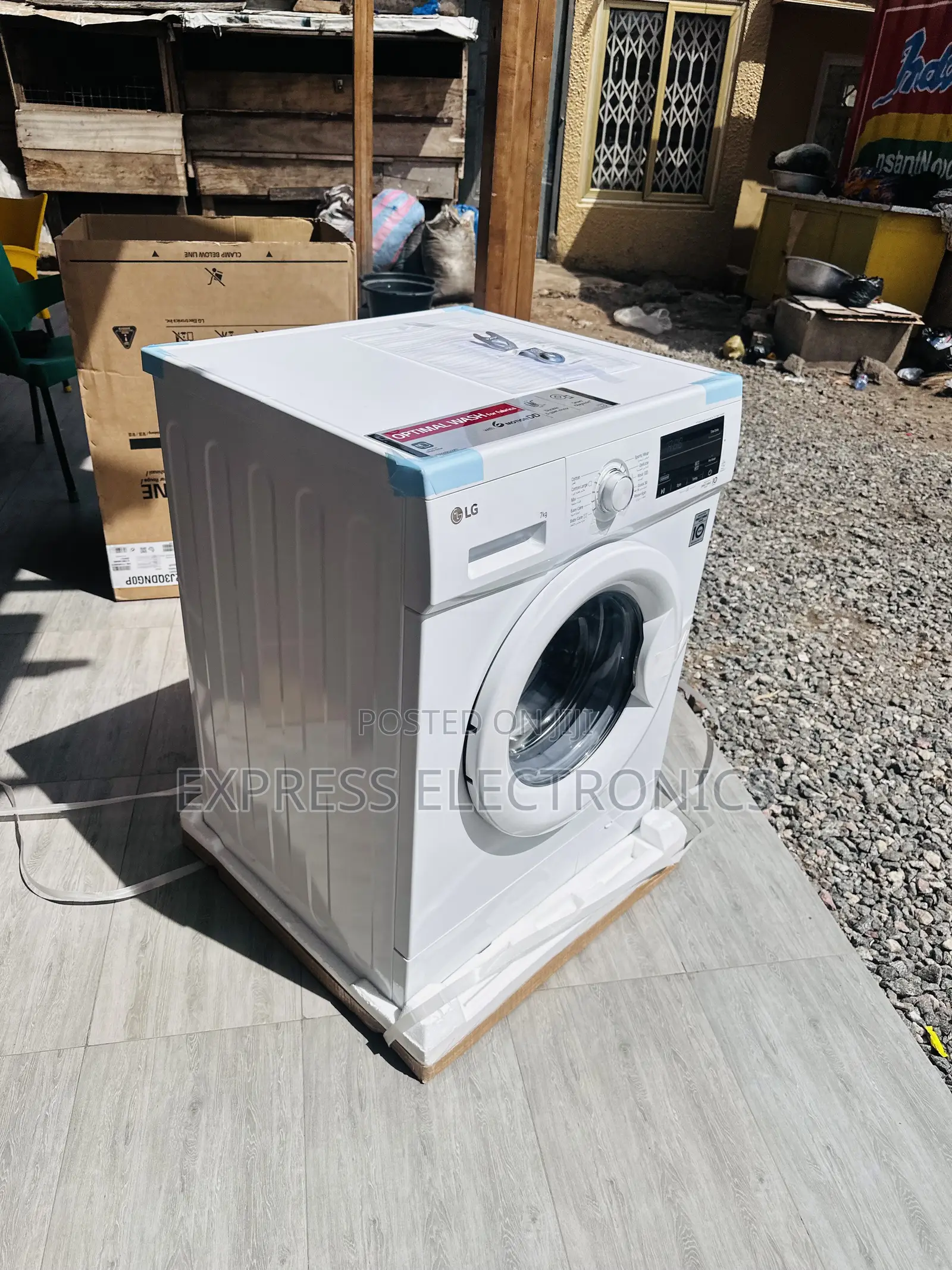 Powerful Wash Full Automatic WM Lg 7kg FH2J3QDNP0