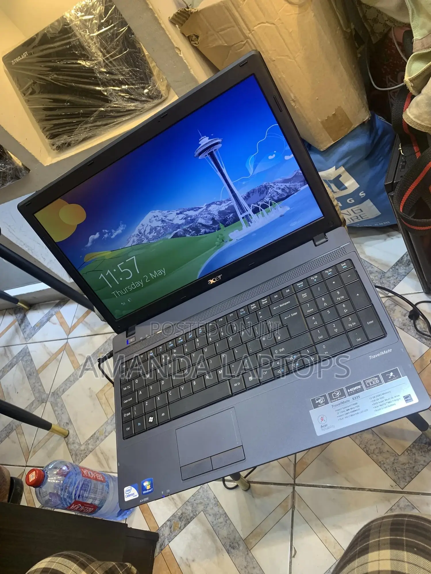 New Laptop Acer Aspire 1 A114-31 4GB Intel Celeron HDD+SSD 500GB