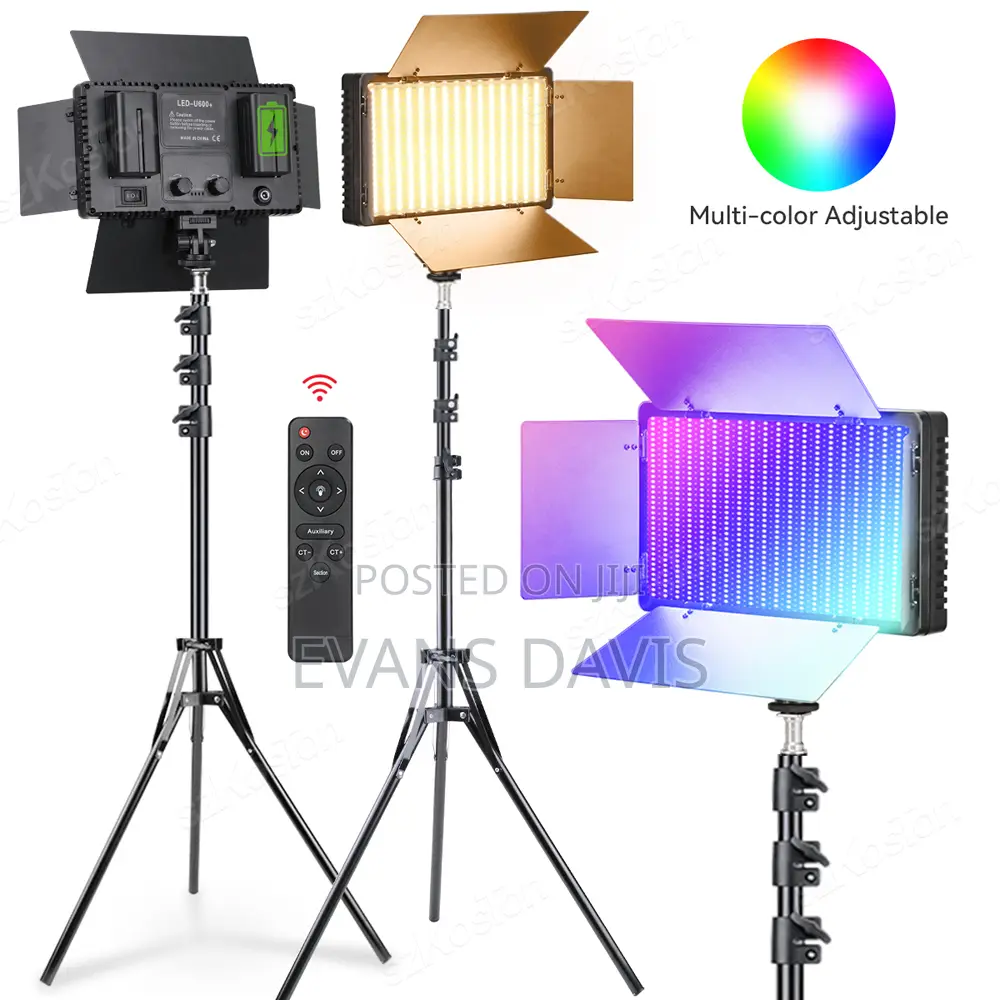 Professional LED 800 RGB Studio Light With Stand