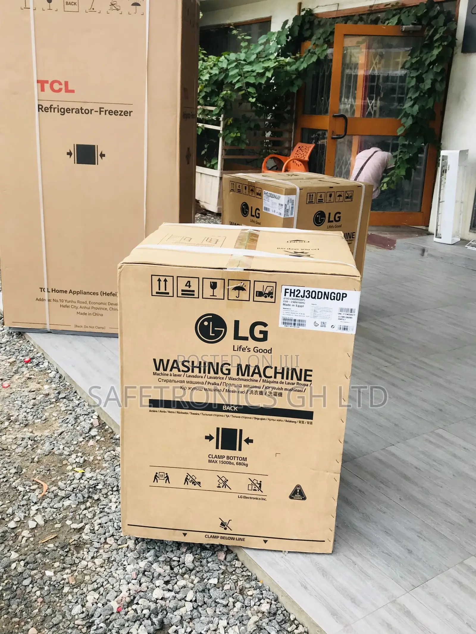 7kg White TCL FH2J3QDNG0P Fullyautomatic Frontload Washer