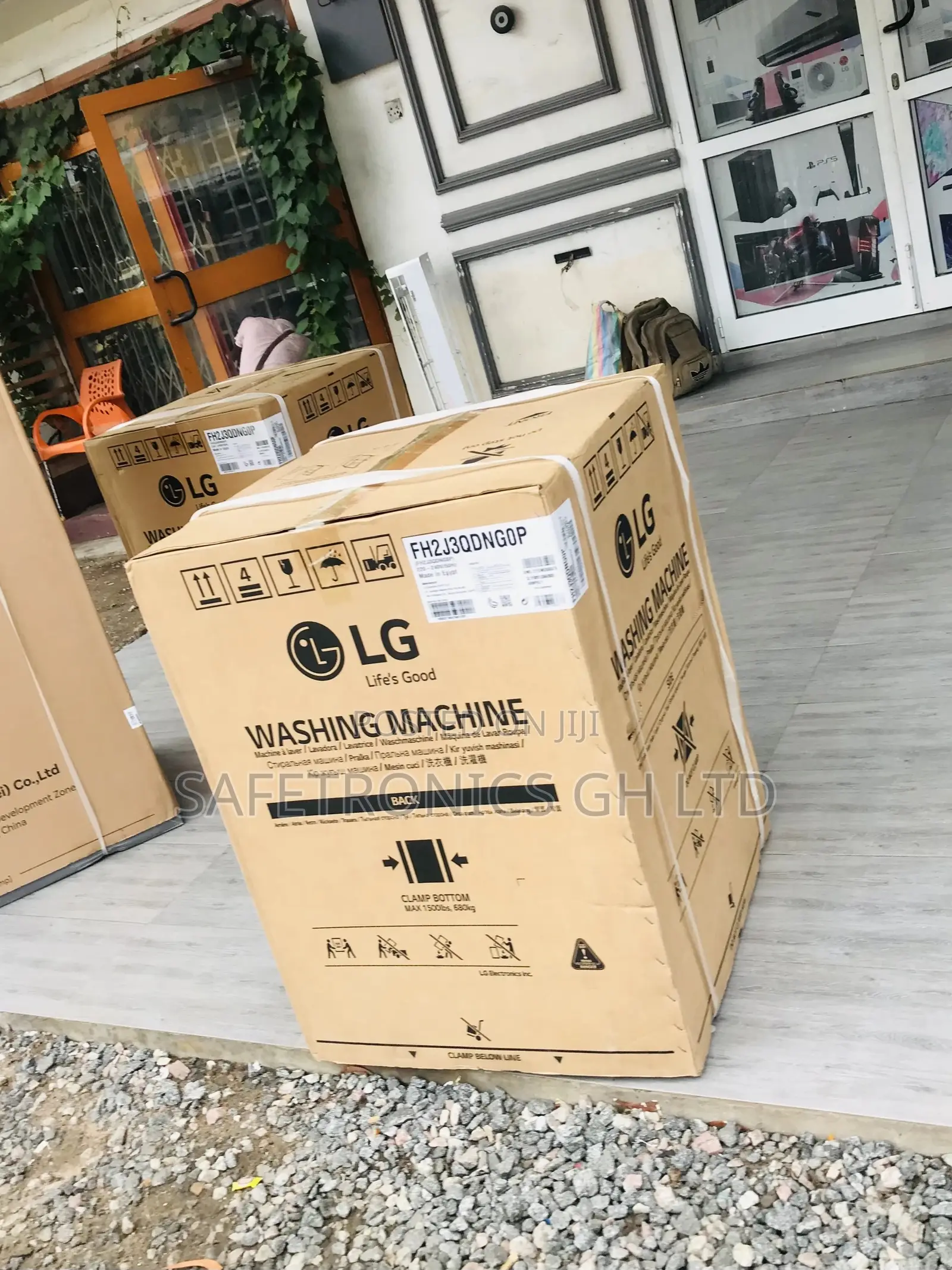 Sealed FH2J3QDNG0P Fullyautomatic LG Frontload 7kg Washer