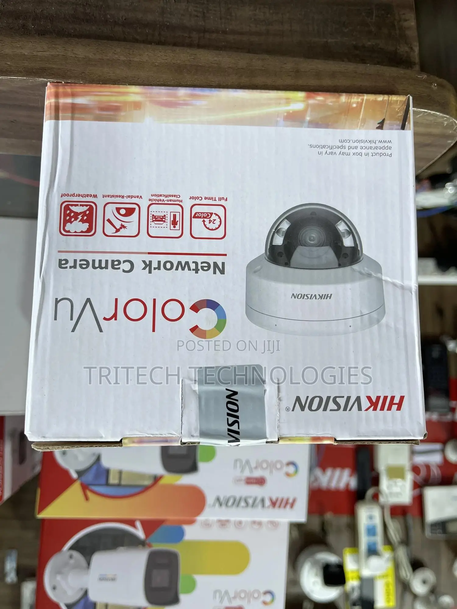 Hikvision 8mp () Full Color Ds-2cd2187g2-L(Su) IP Camera