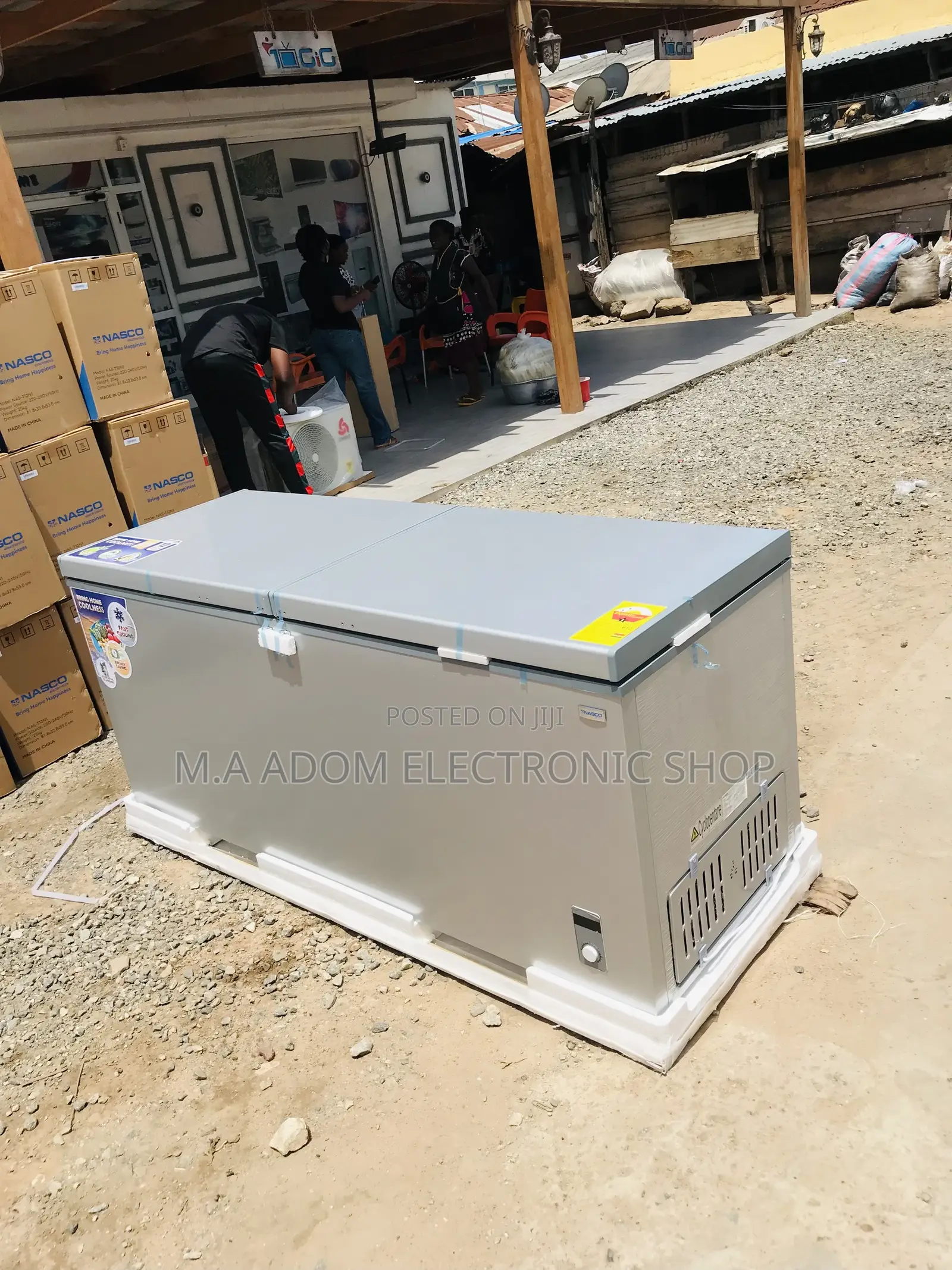 Extremely Cooling Nasco 2 Door Chest Freezer(Nas-1200fl-Dd).