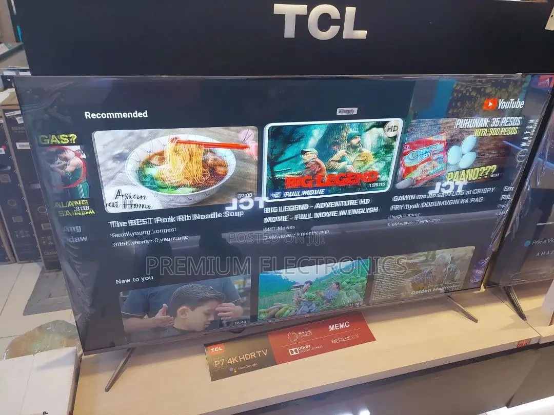 More Screen, Less Limits 75p6k Tcl Google Tv, 75" Uhd