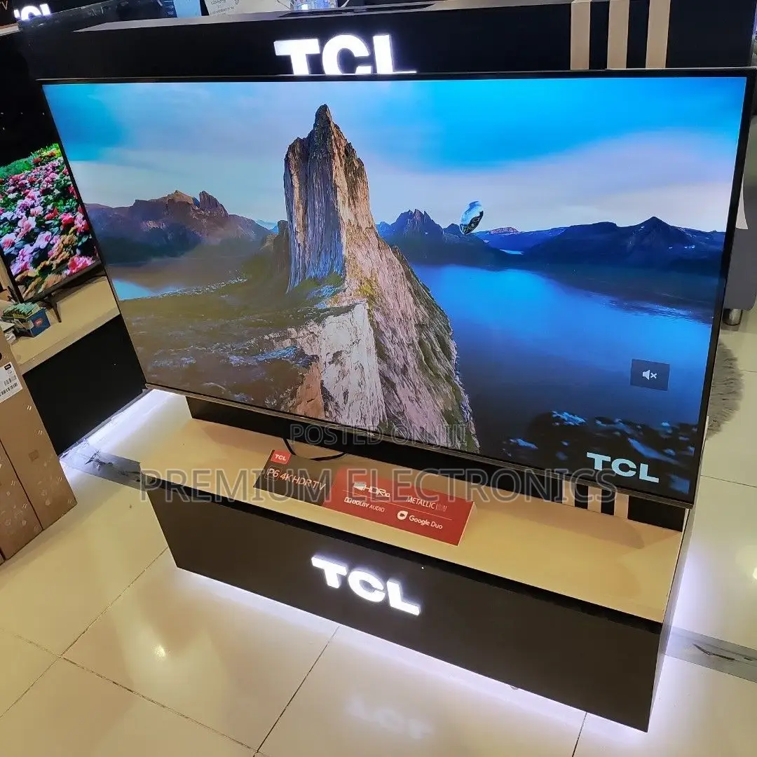 Dolby Audio, Ok Google, Voice Control Tcl 75" Uhd 75p6k