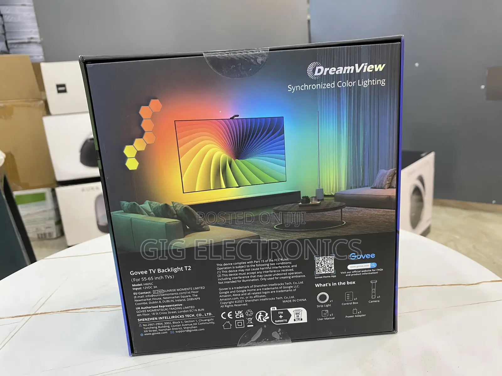 Govee Envisual TV LED Backlight T2 Dual Cameras for 55-65