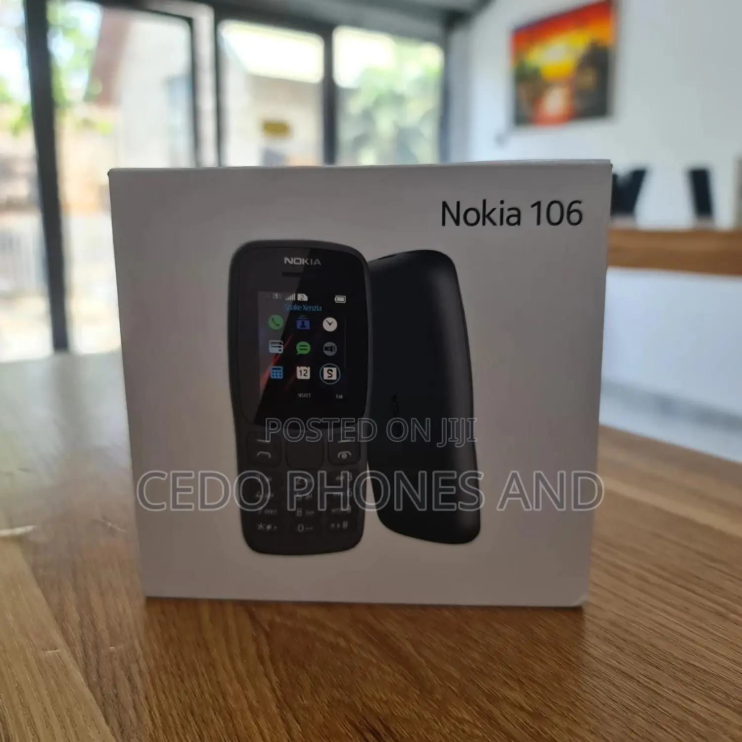 New Nokia 106 Black
