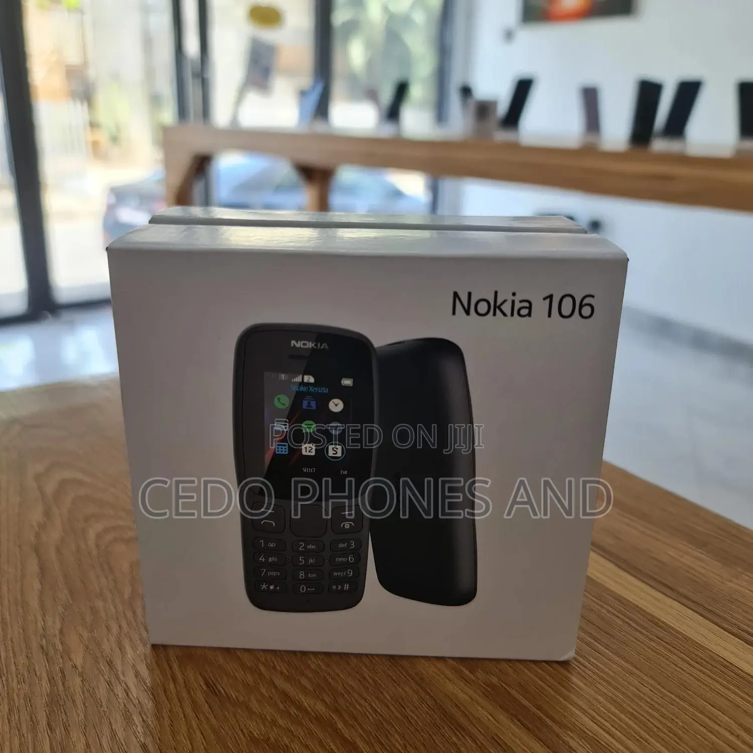 New Nokia 106 Black