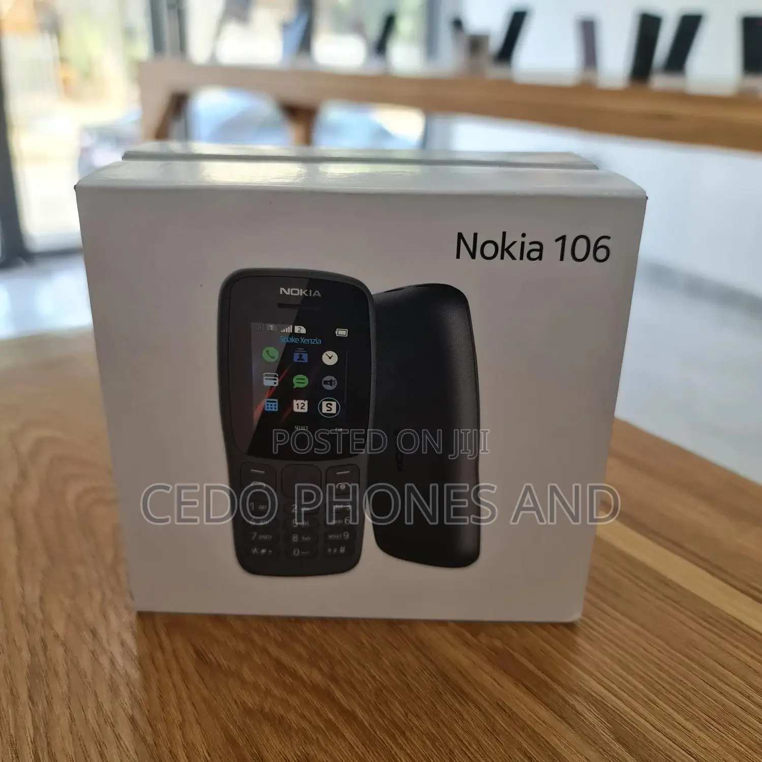 New Nokia 106 Black