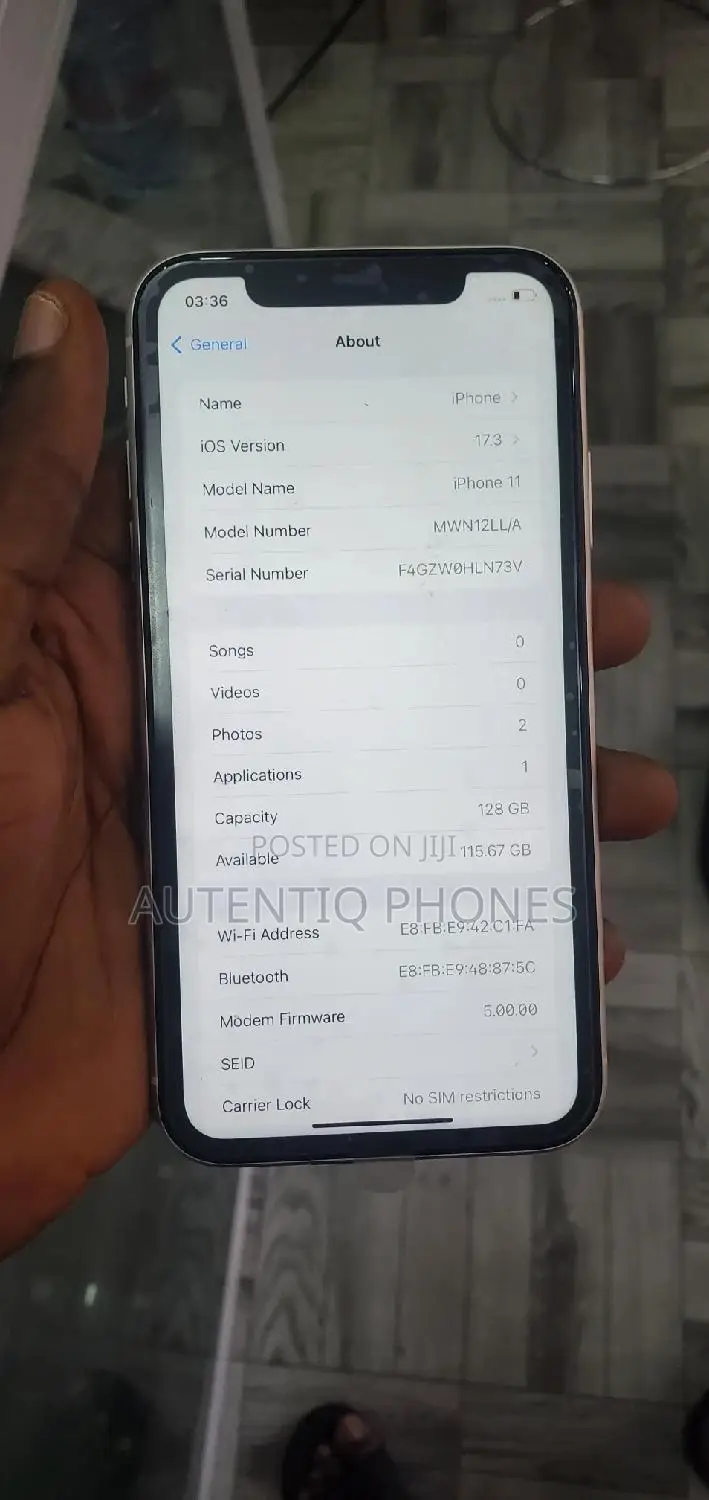 Apple iPhone 11 128 GB White