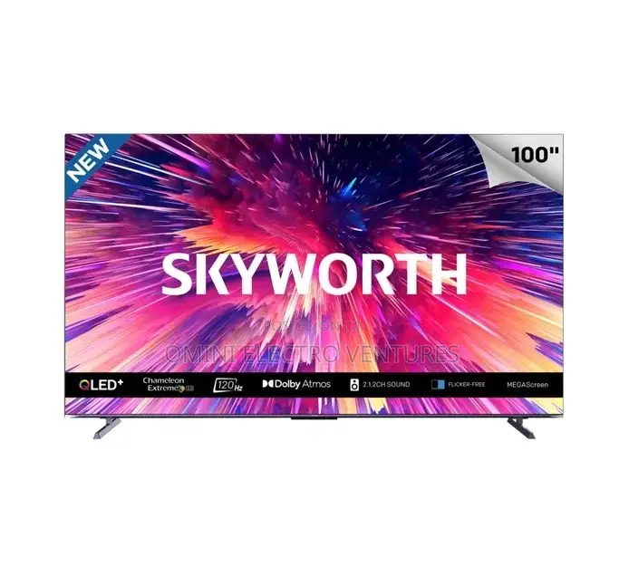 Brand New Skyworth 100” Qled Smart Uhd Tv