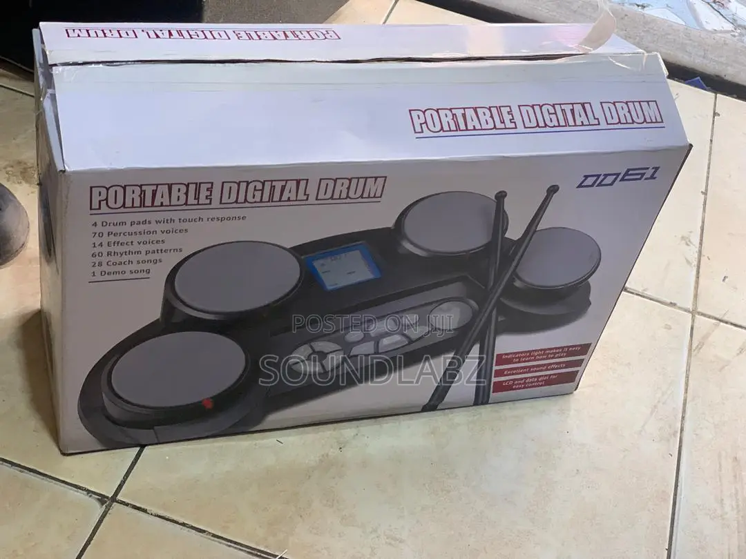 Medeli DD61 Digital Drums(Tabletop 4 Pads Learning Drumset)