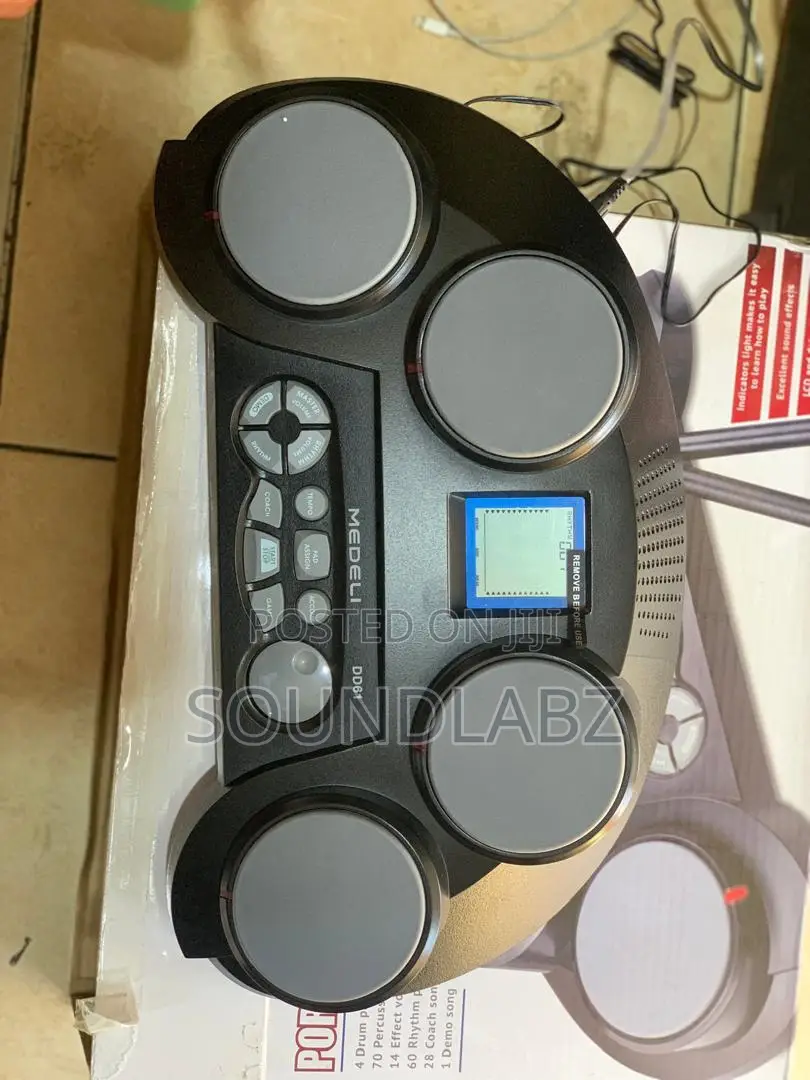 Medeli DD61 Digital Drums(Tabletop 4 Pads Learning Drumset)