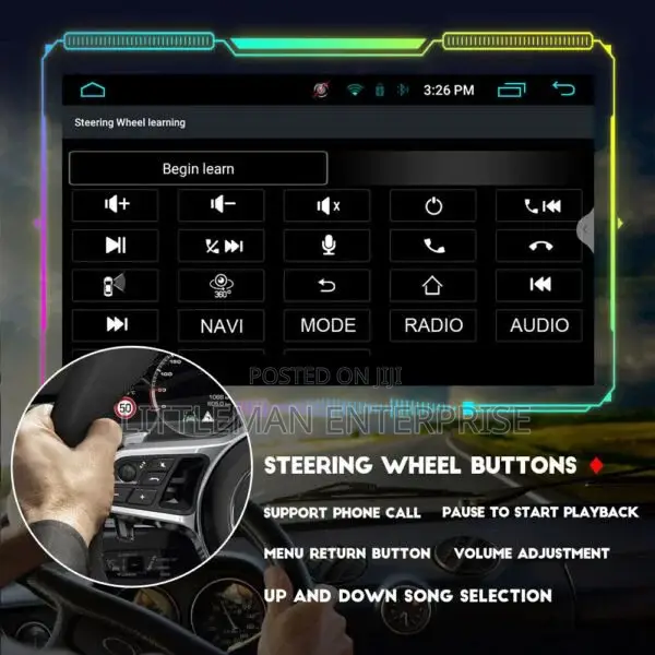 Toyota Land Cruiser Prado 2018-2020 Android Player