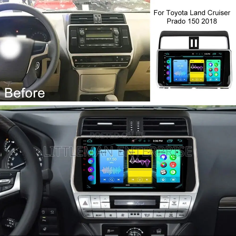 Toyota Land Cruiser Prado 2018-2020 Android Player