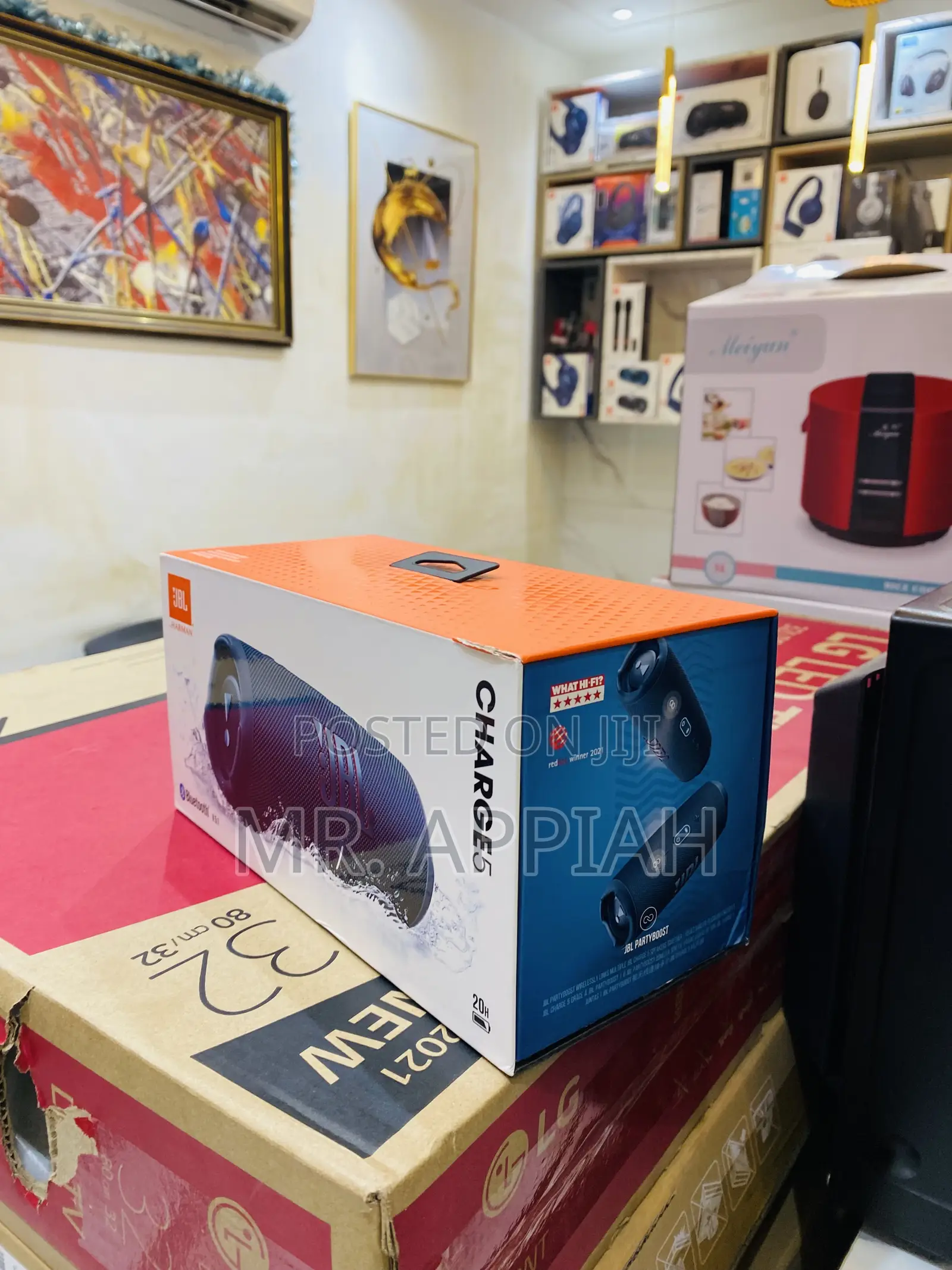 Affordable JBL Charge 5 Speaker With Built-in Powerbank