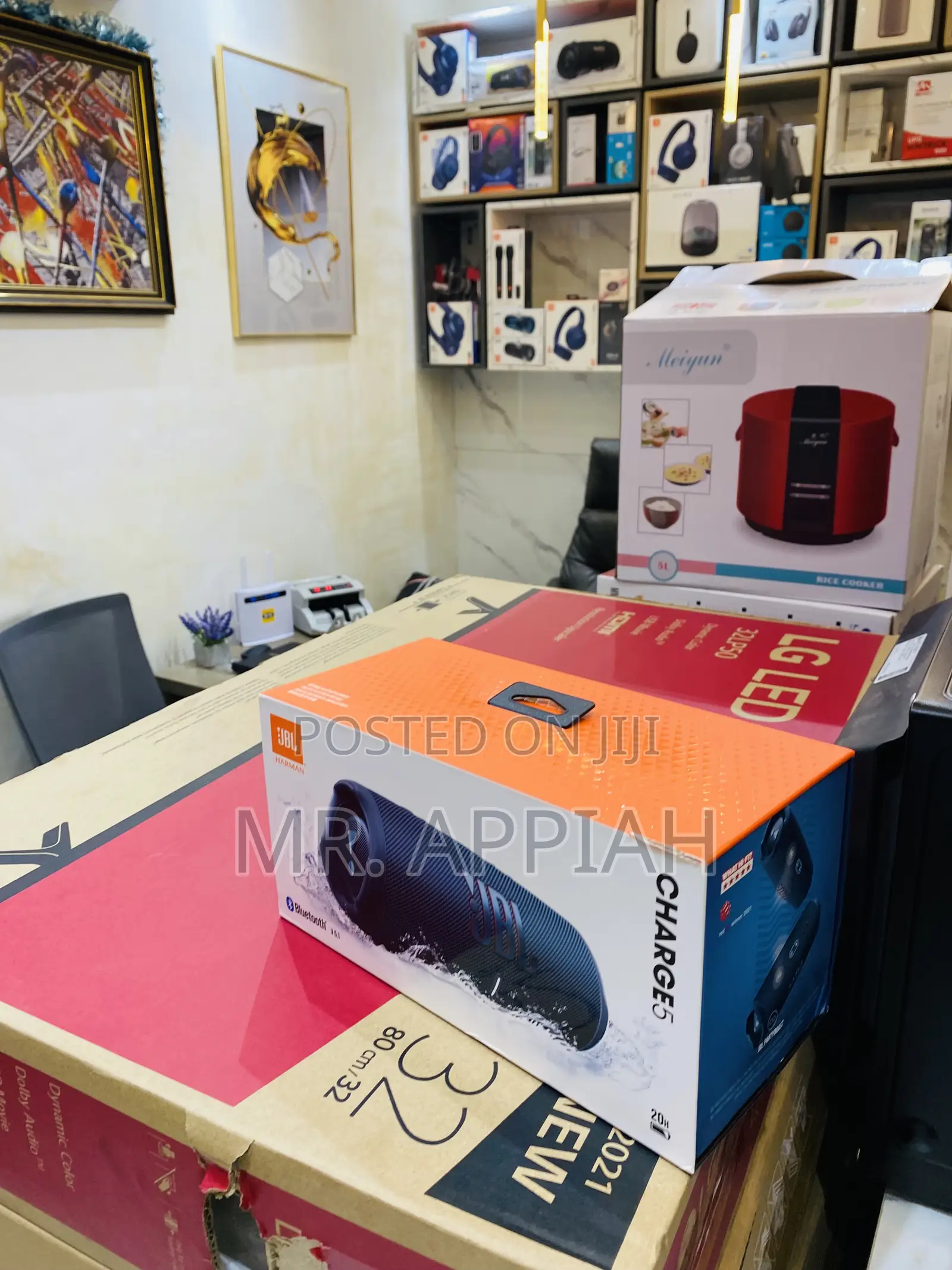Authentic JBL Charge 5 Bluetoothspeaker +Built-in Powerbank