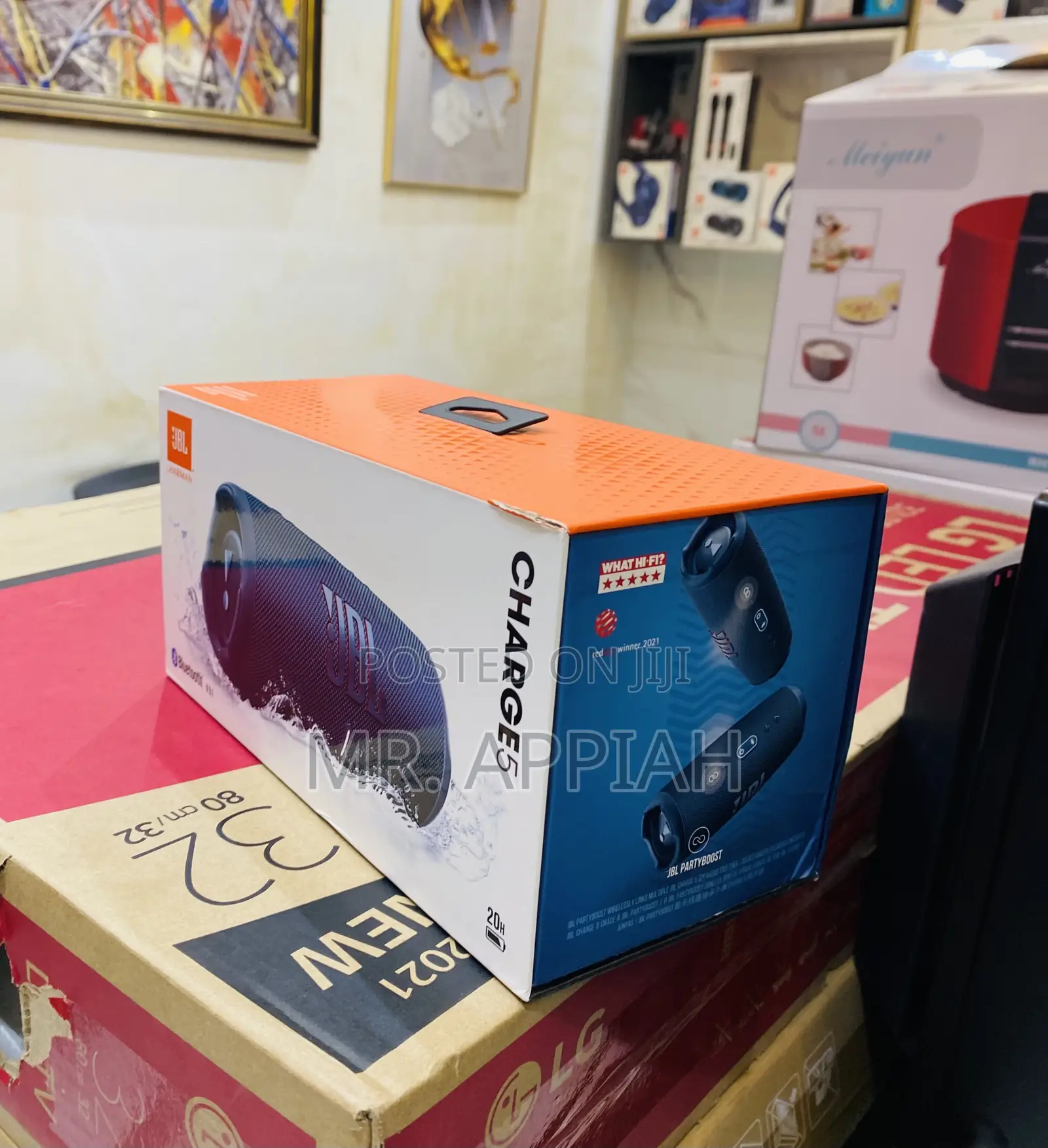 Energy Saving JBL Charge 5 Speaker With Built-in Powerbank