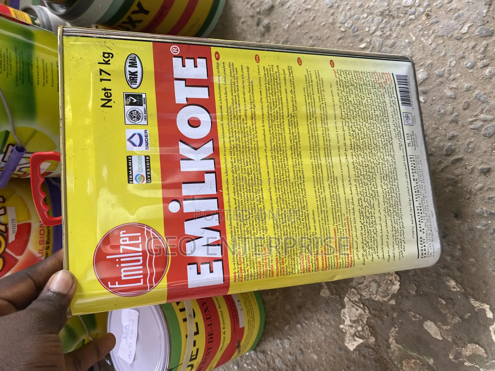 Bitumen Waterproof Paint (Emilkote)