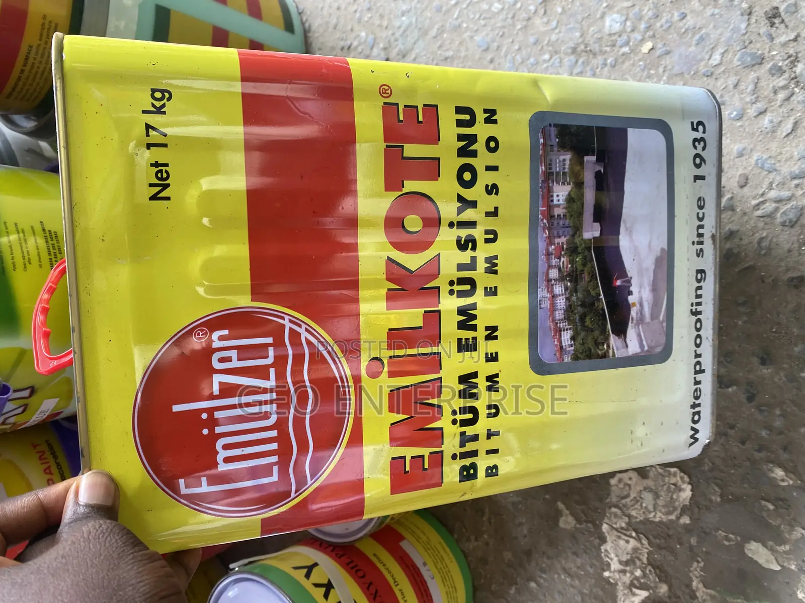 Bitumen Waterproof Paint (Emilkote)