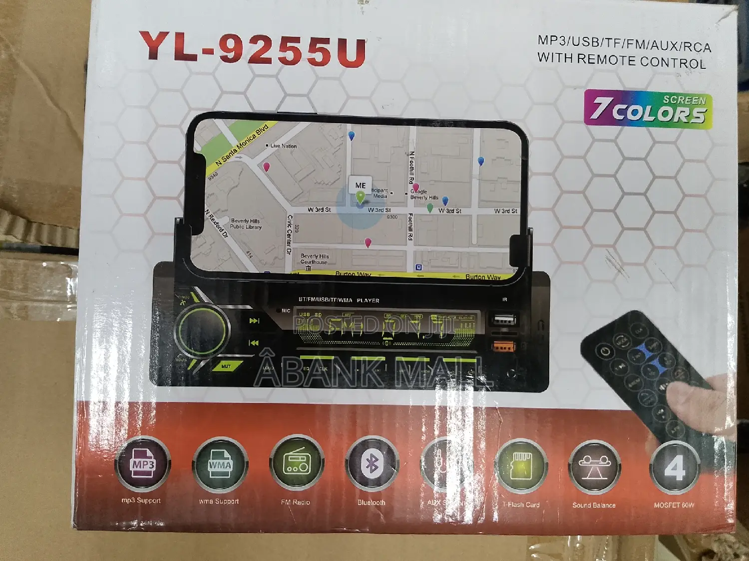 Car Media Player (Remote Control)