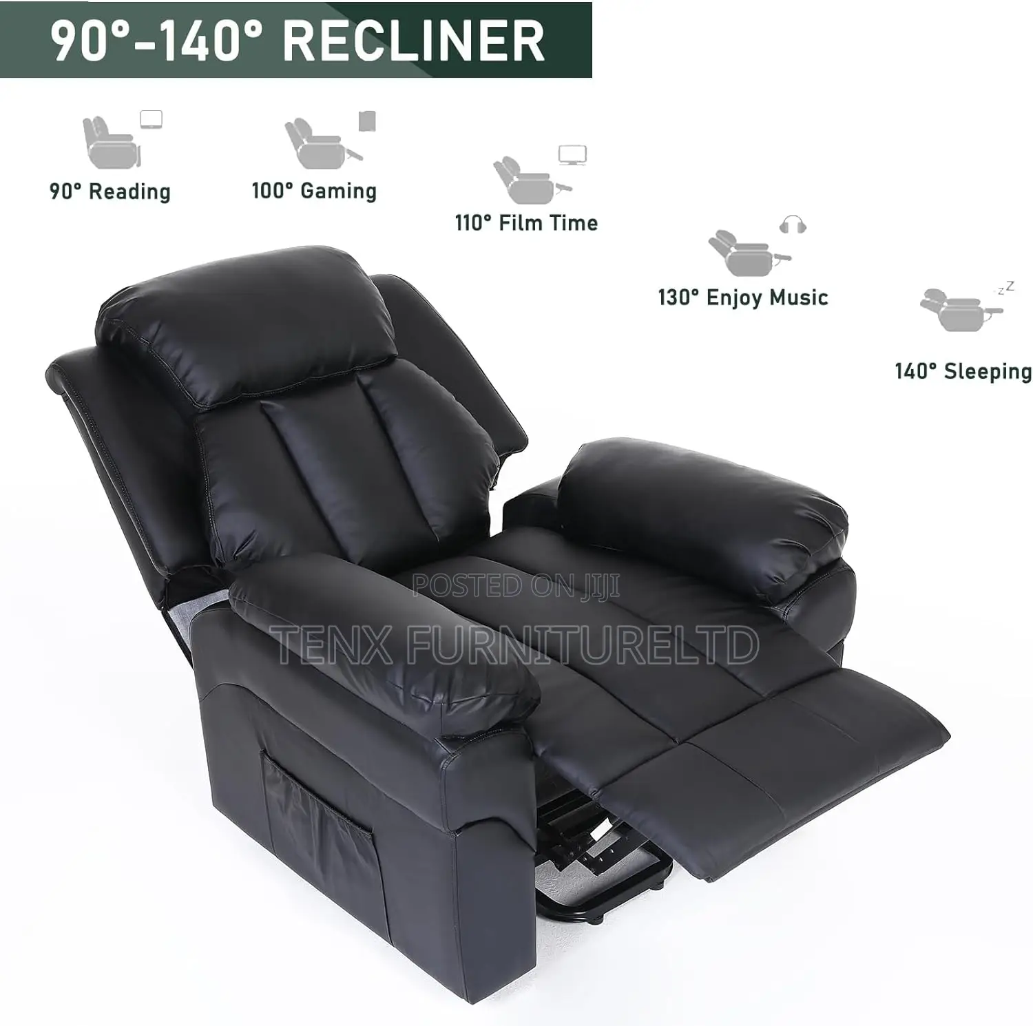 Recliner Chair(Sofa)Massage With Heater