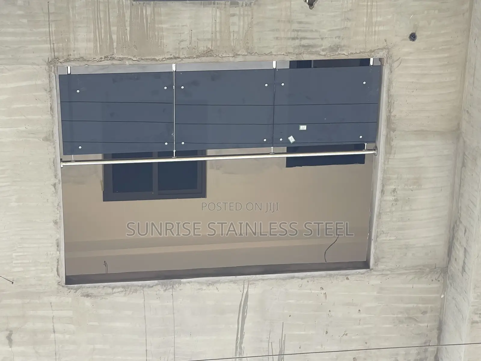 Stainless Flowers Design Installation