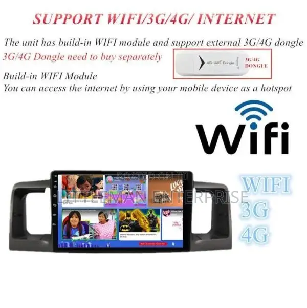 Toyota Corolla 2003-2006 Android Player