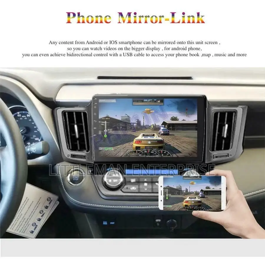 Toyota Rav4 2013 – 2017 Multimedia Player Android