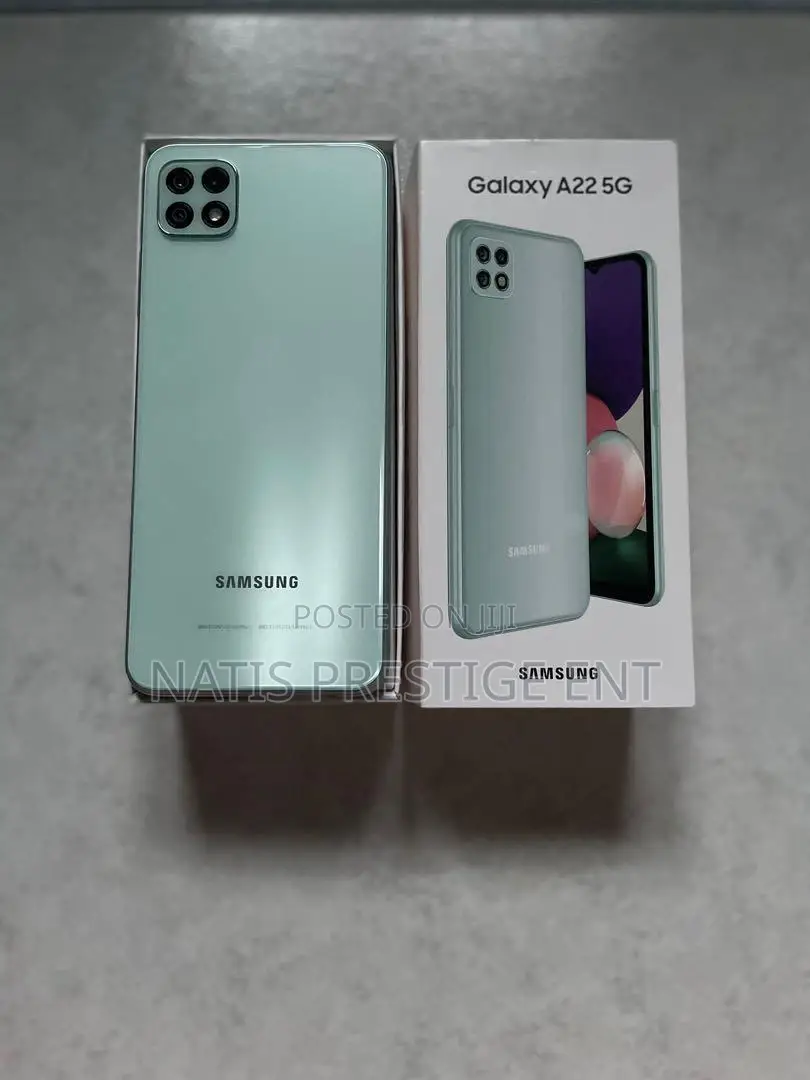 New Samsung Galaxy A22 5G 128 GB Green