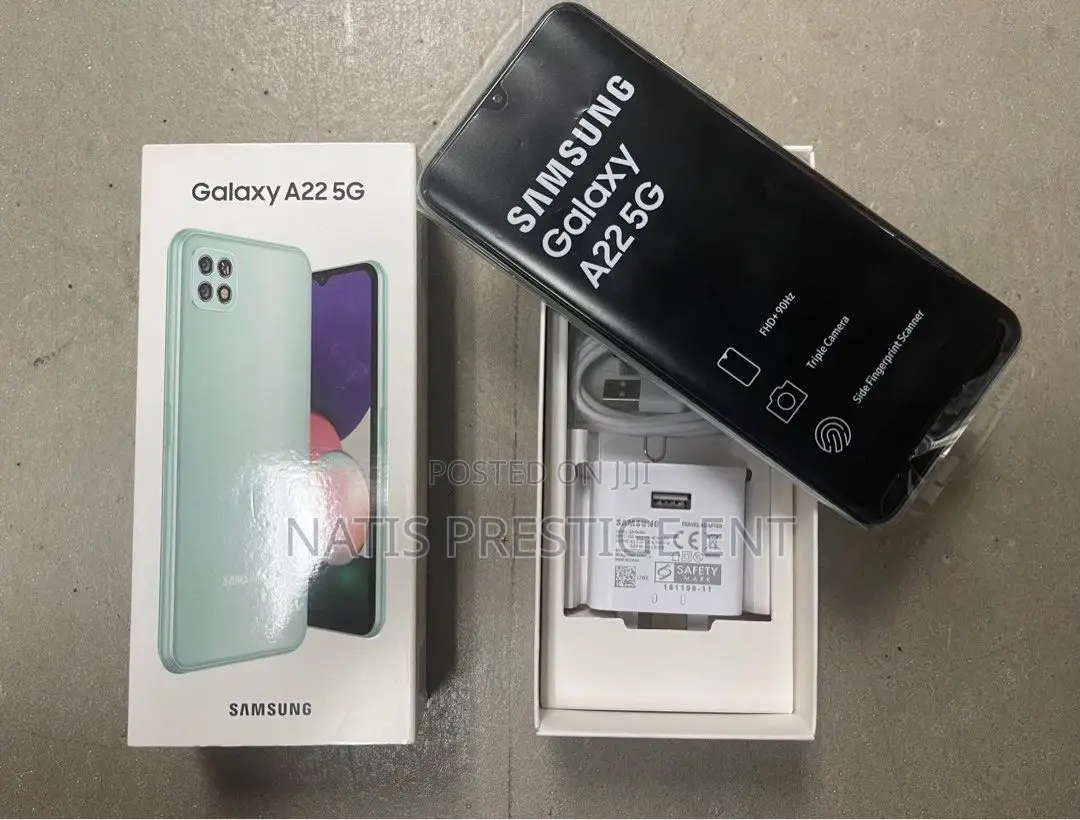 New Samsung Galaxy A22 5G 128 GB Green