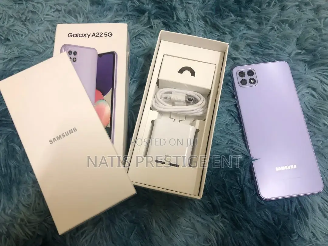 New Samsung Galaxy A22 64 GB Purple