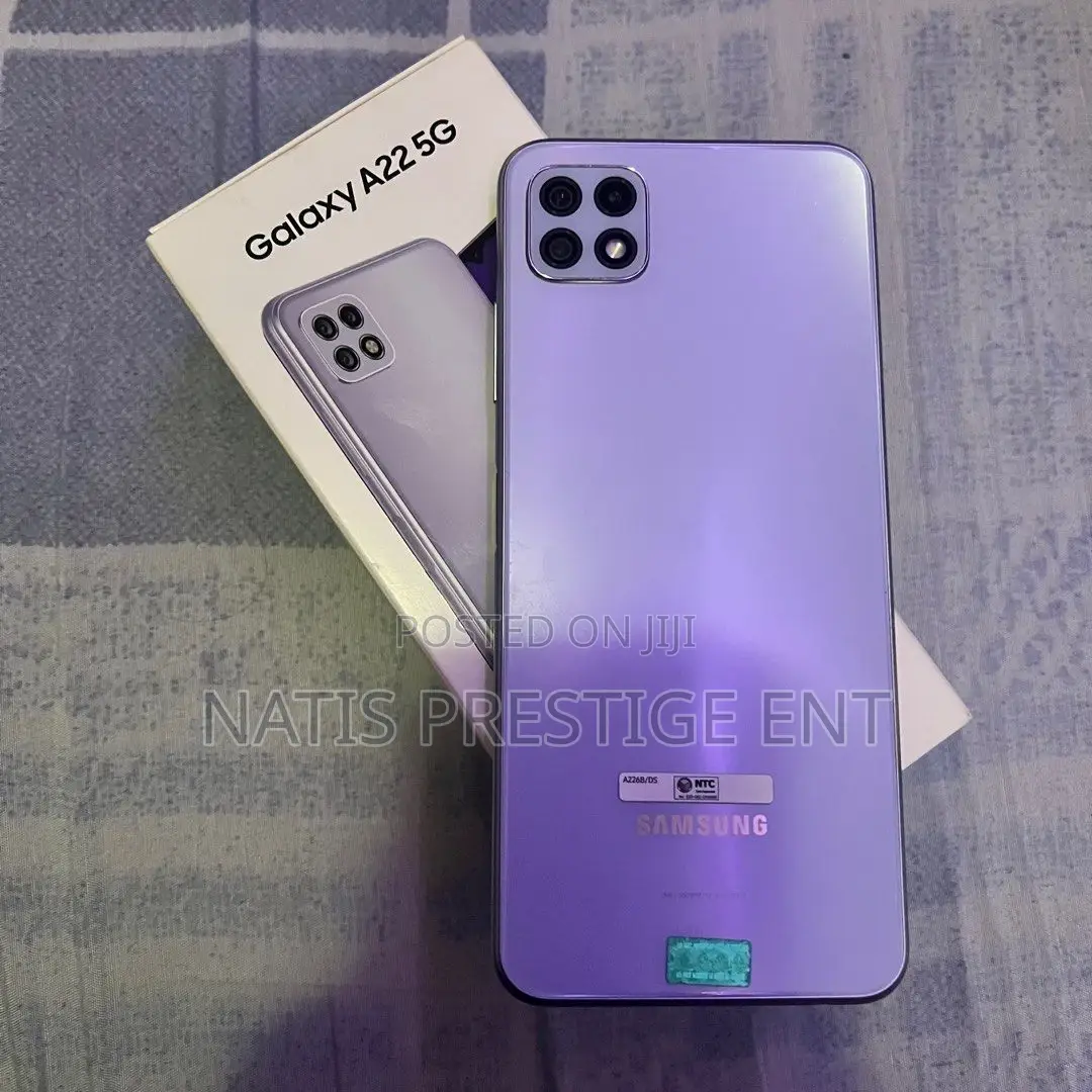New Samsung Galaxy A22 64 GB Purple