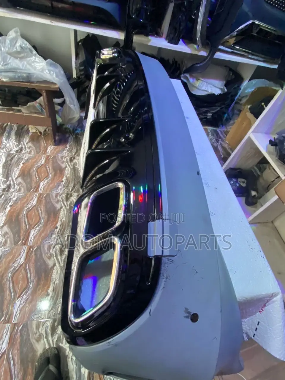 Mercedes Benz C300 Back Bumper With Diffuser
