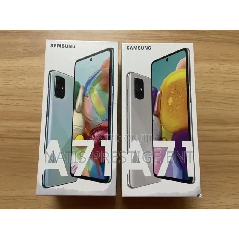 New Samsung Galaxy A71 5G UW 128 GB Black