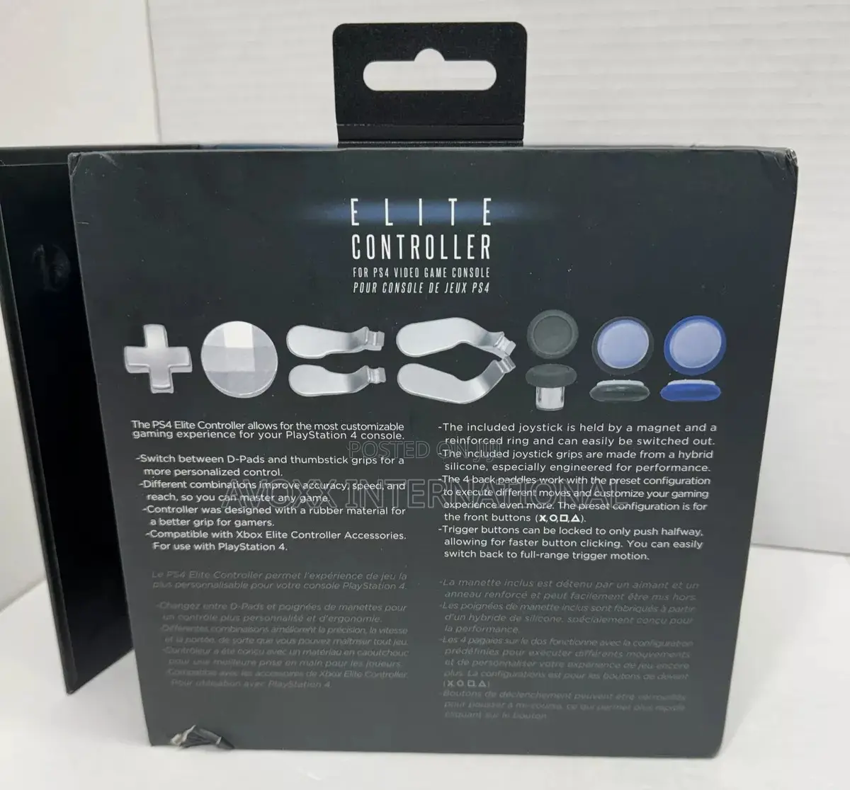 PS4 Controller Emio Elite Blue (For PS4 Video Game Console)