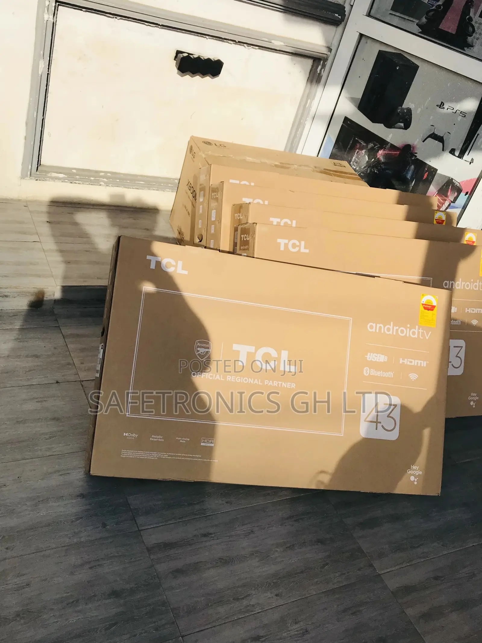 Electric 43 Inches Glossy Led TCL S5400 Black Tv