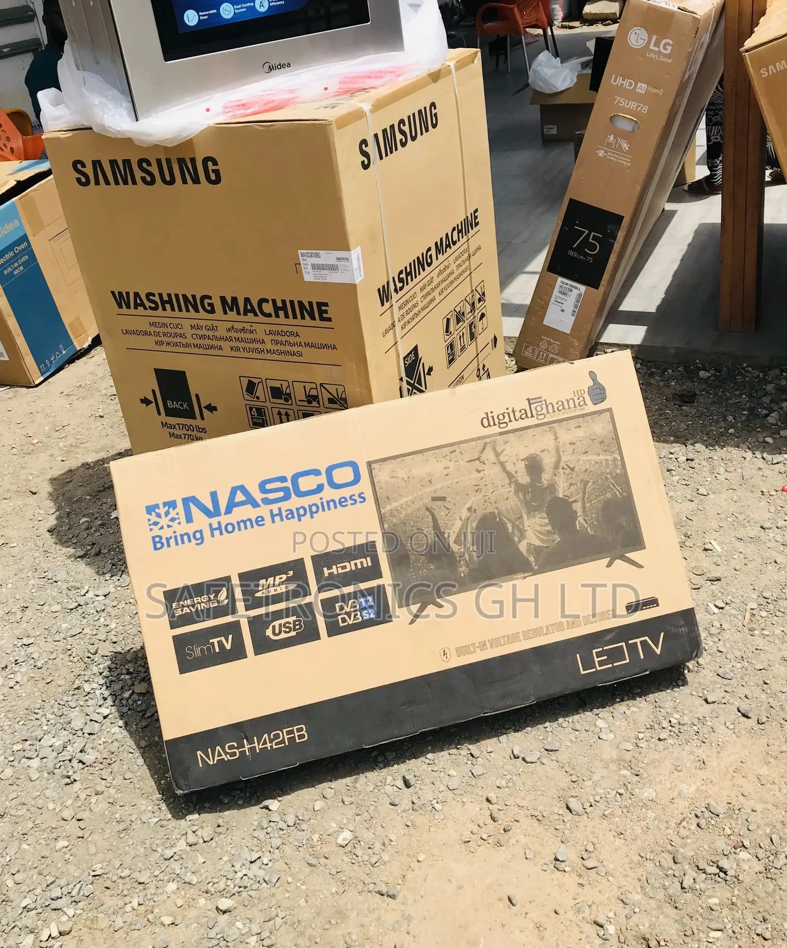 Digital Satellite Nasco Electric 42 Inches Glossy Led Tv