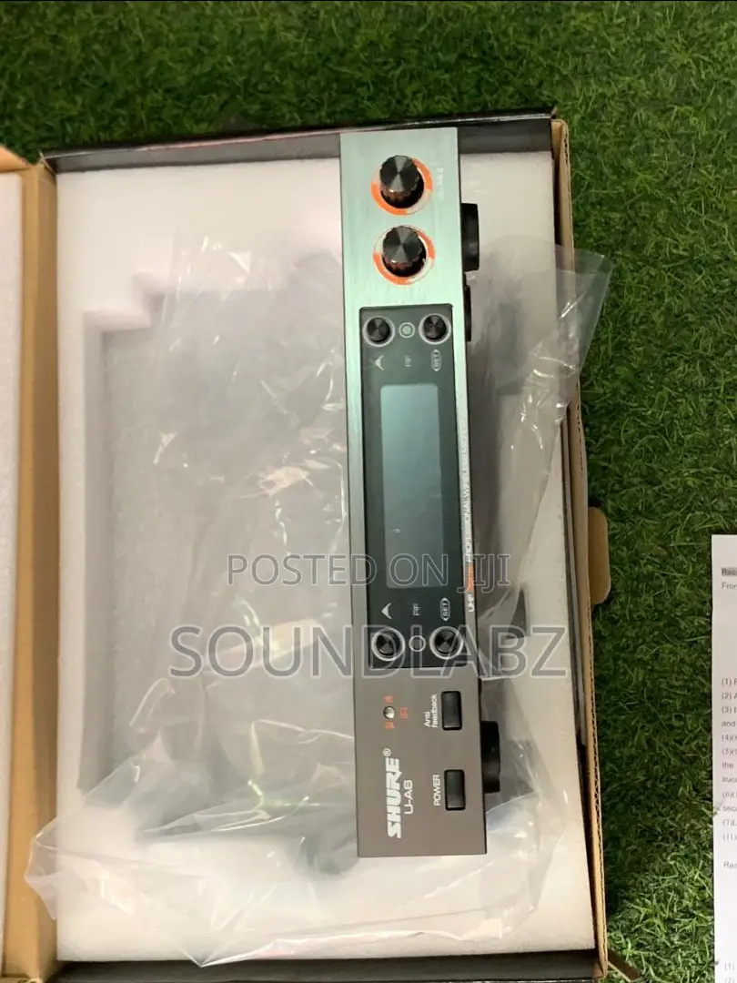 Shure U-A6 Dual Wireless High Frequency Microphone