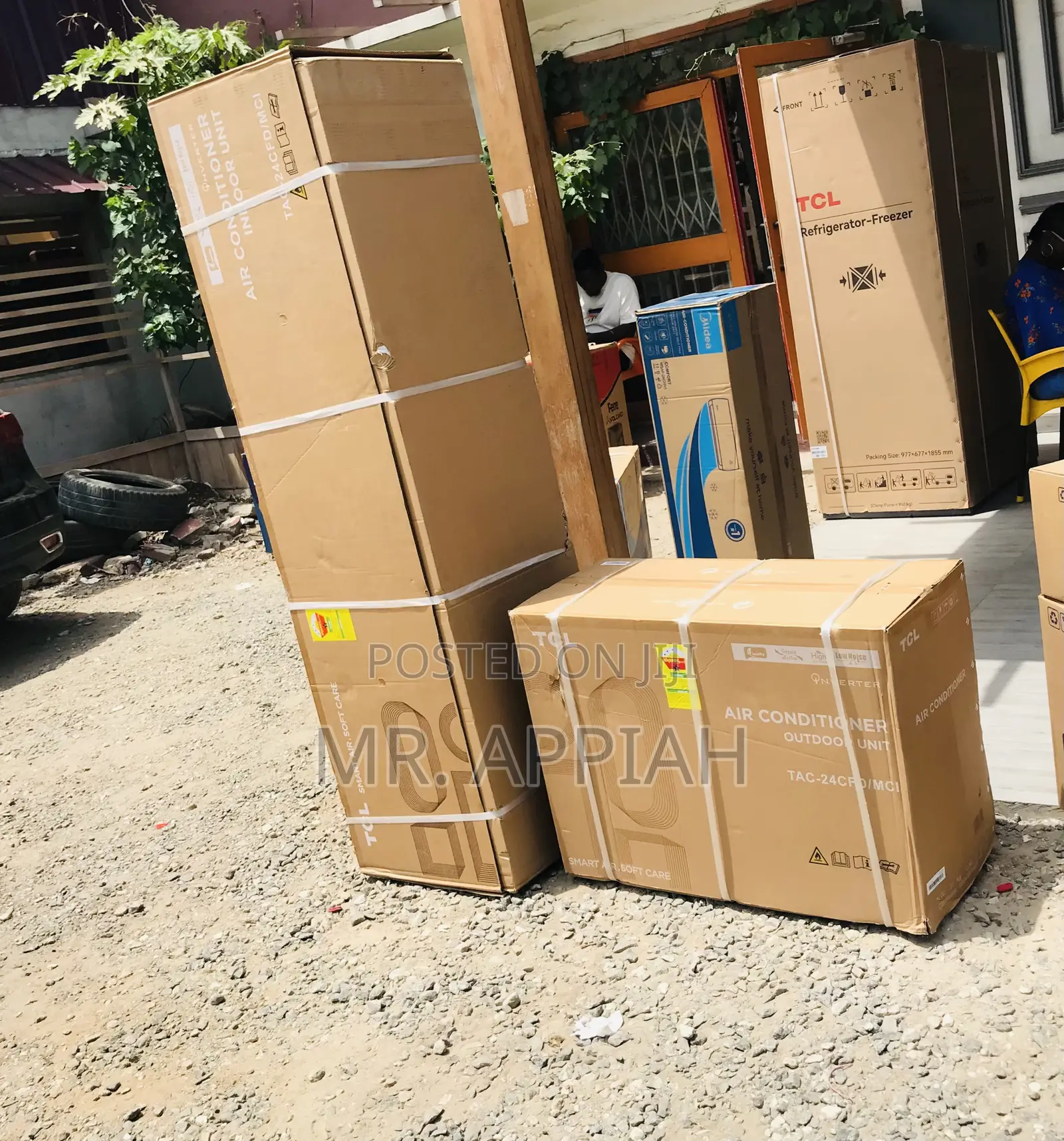 Original TCL 2.0hp Floor Standing Inverter Air Conditioner.