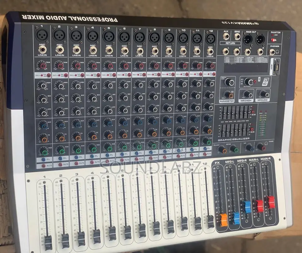 Yamaha Kv120 12-channel Analog Powered Mixer
