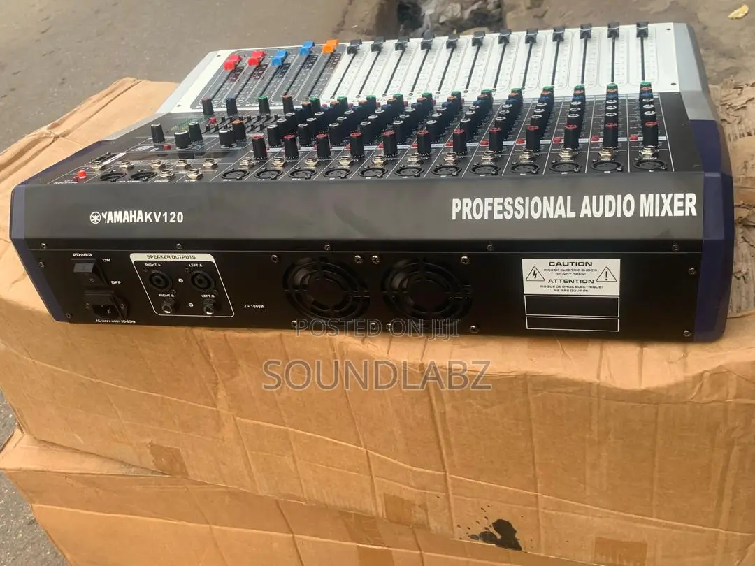 Yamaha Kv120 12-channel Analog Powered Mixer