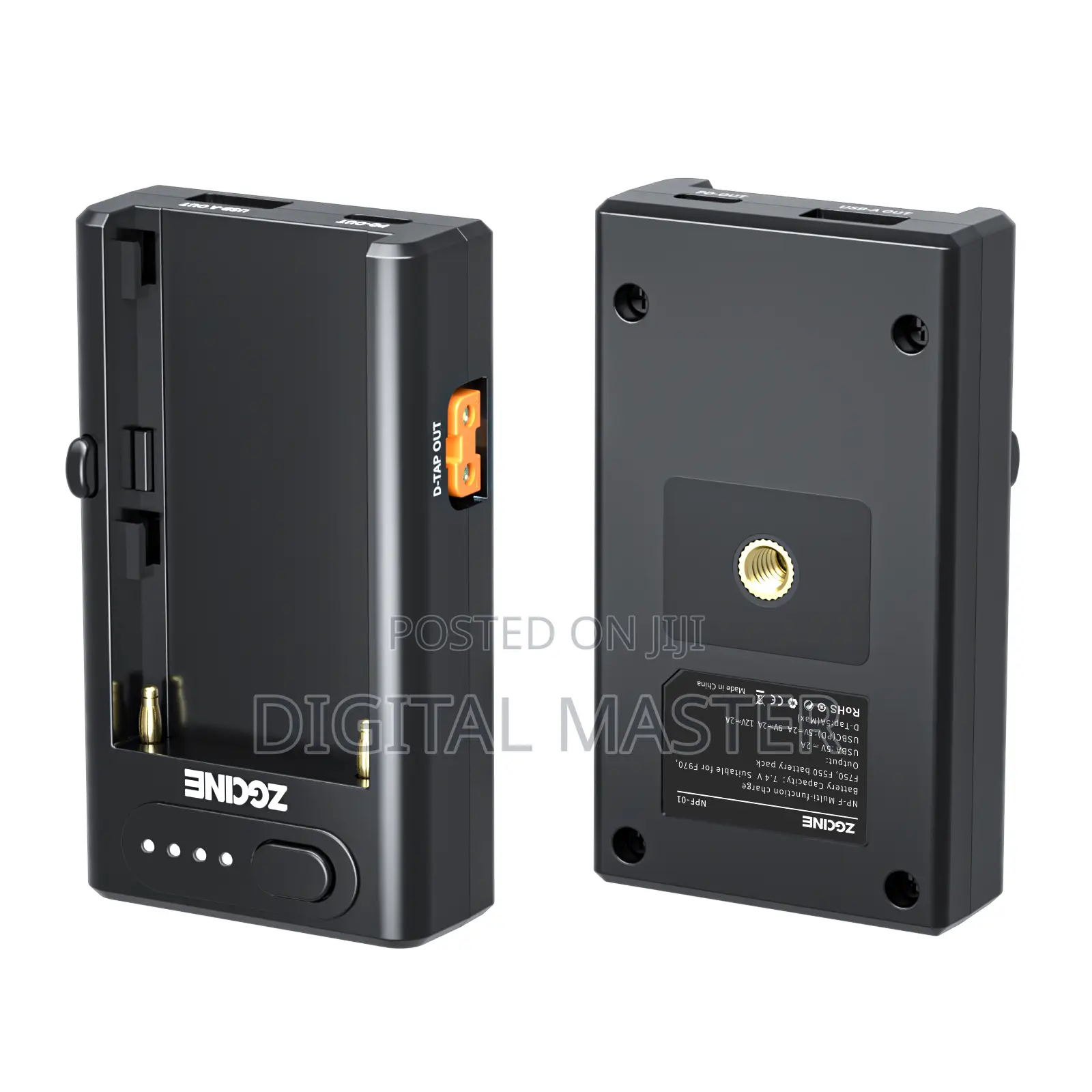 Zgcine NP-F01 NPF Battery Multi USE Charger Adapter