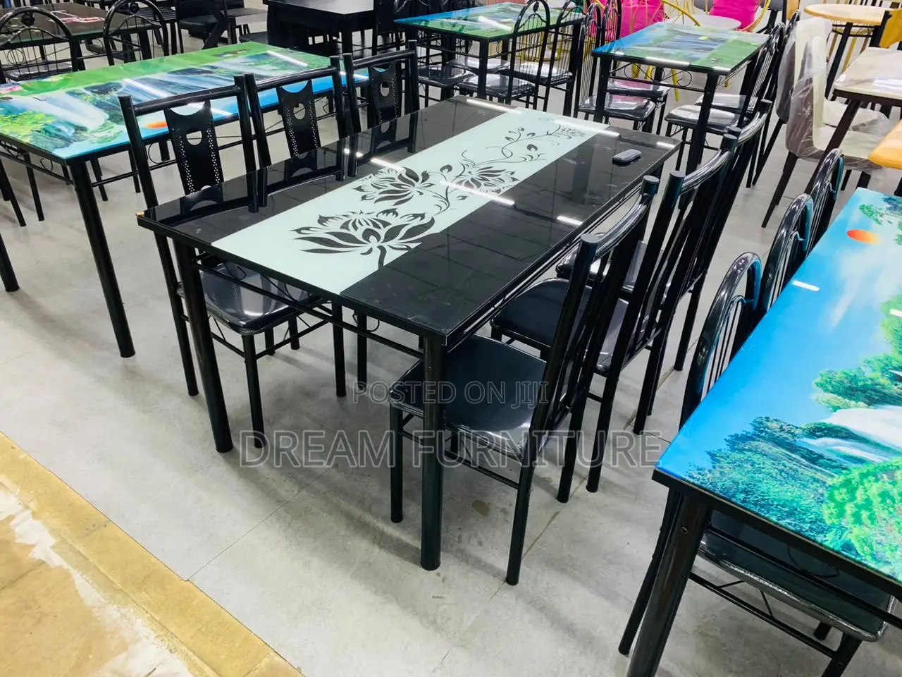 Dining Set(Six Chairs)