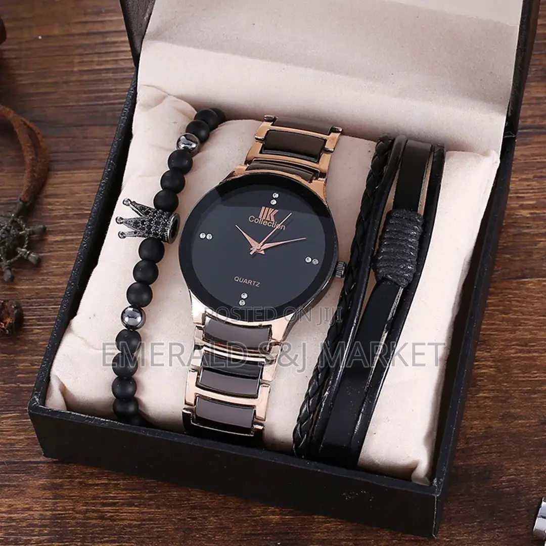 Wrist Watch With Bracelets