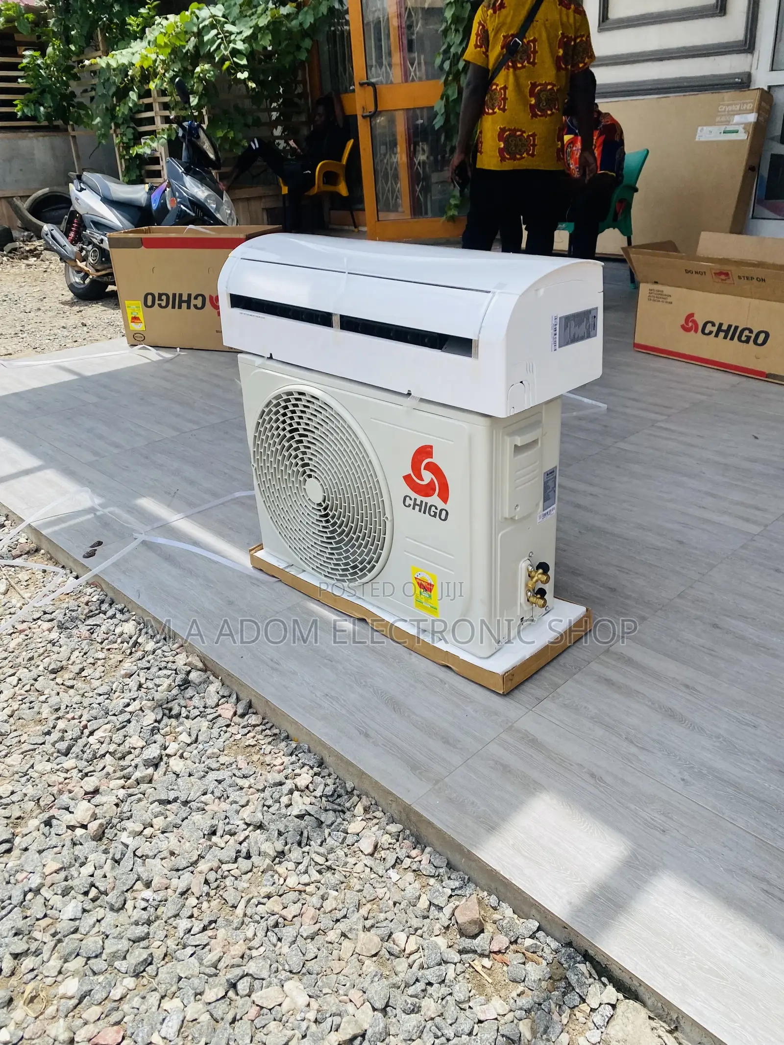 Extremely Cooling Chigo 1.5hp Split Type Air Conditioner.