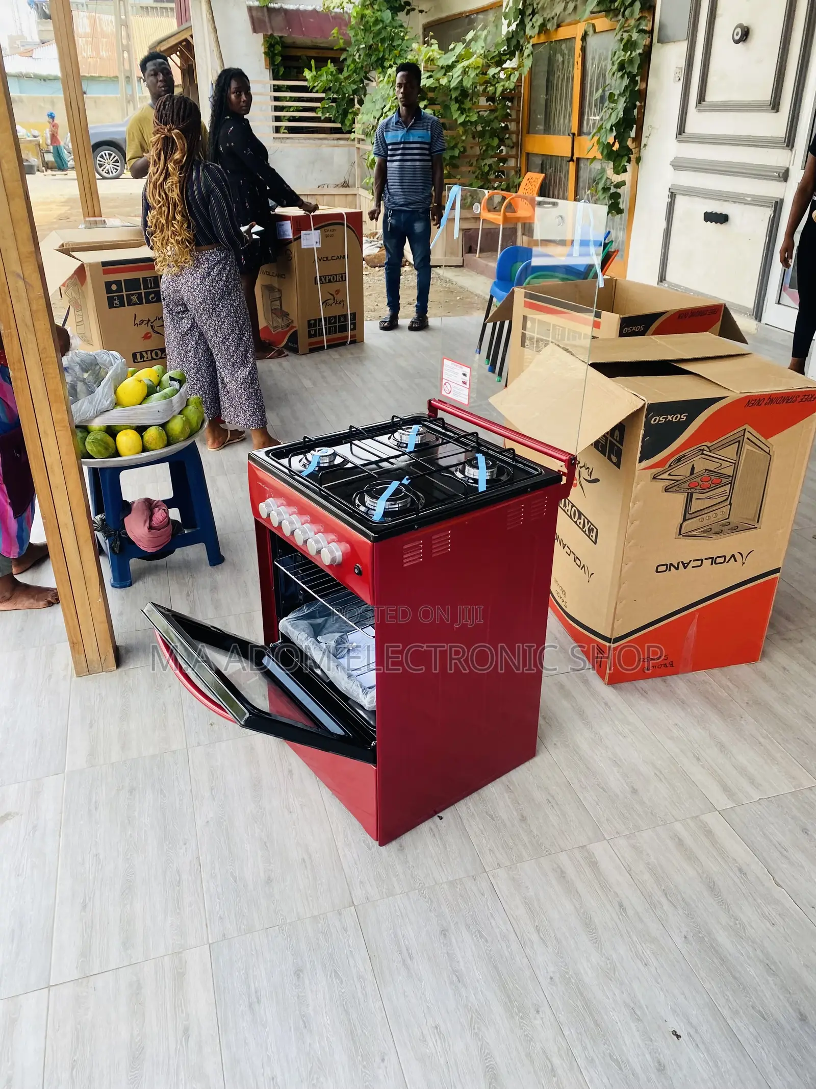 Purchase Volcano 50x50 4 Gas Burner With Oven and Grill.