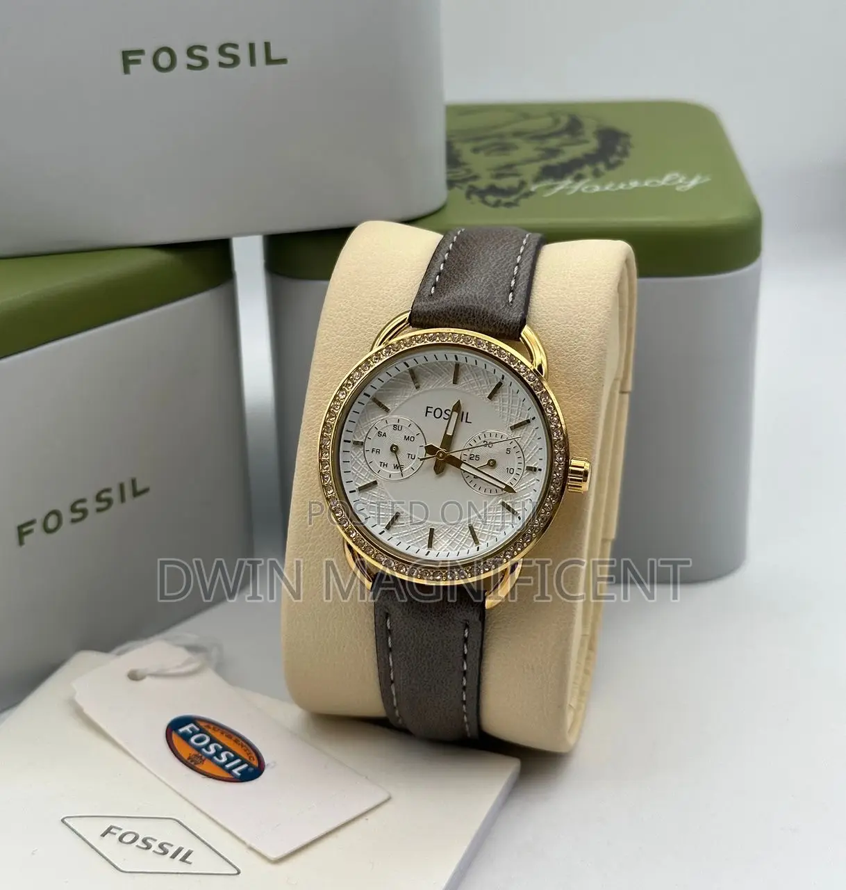 Your Perfect Timepiece: Brown Leather Ladies' Fossil Watches