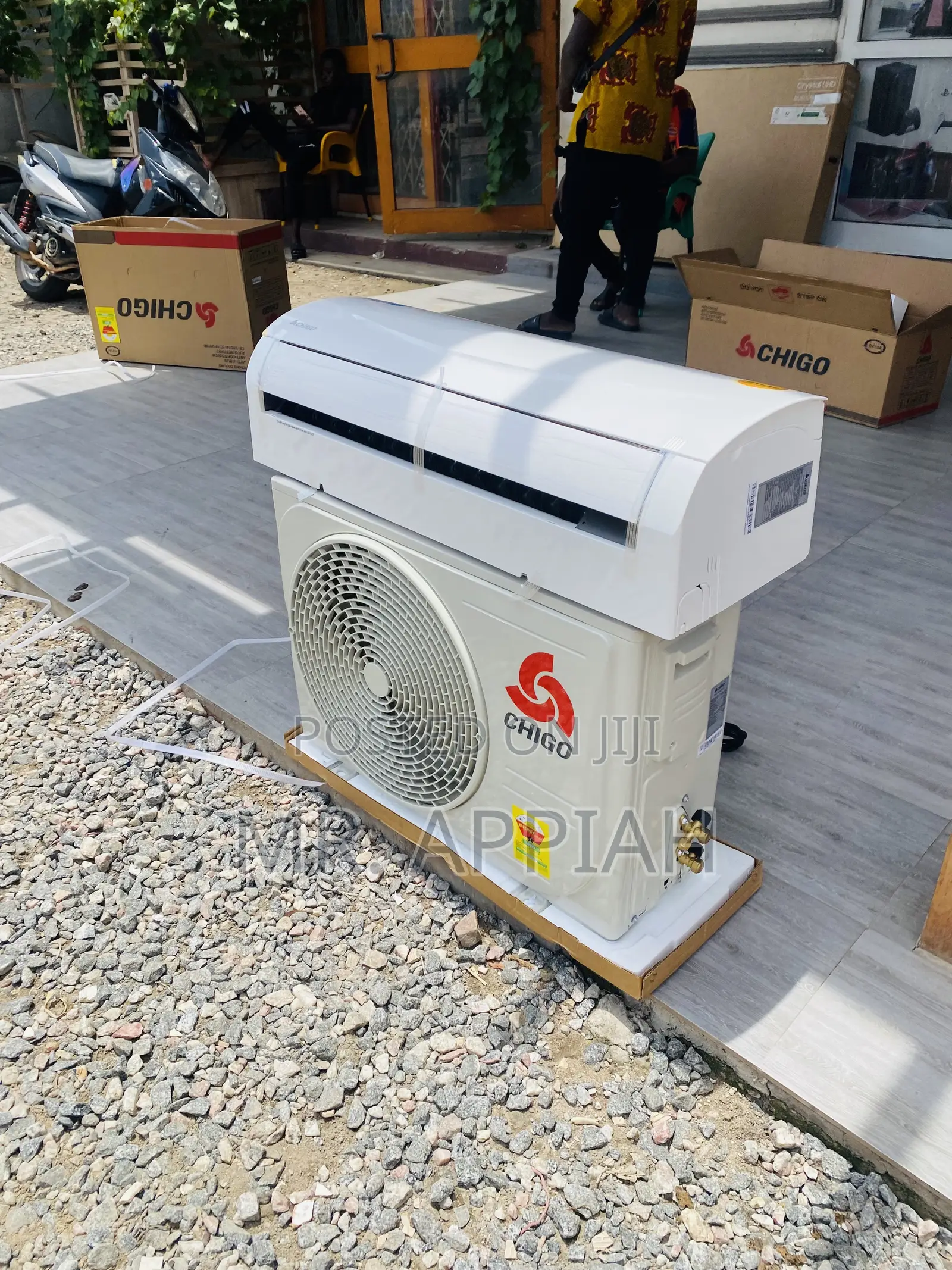Fast Cooling Chigo 1.5hp Split Type Air Conditioner(White).
